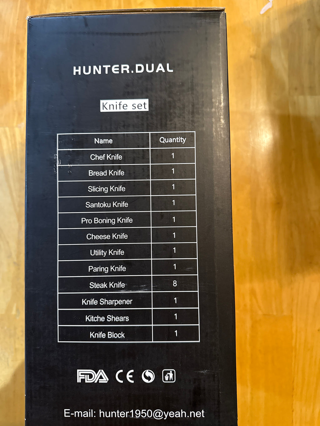 Hunter.Dual 19 PCS Knife Set