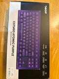 Drop CSTM80 Atomic Purple Mechanical Keyboard