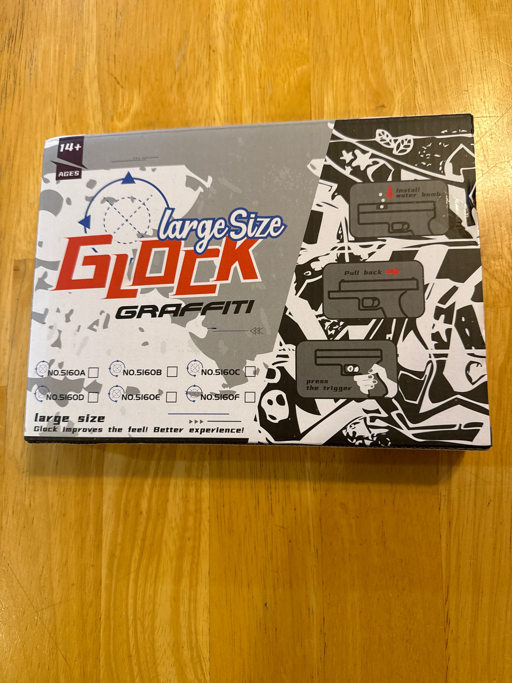 Glock Graffiti Toy Gun