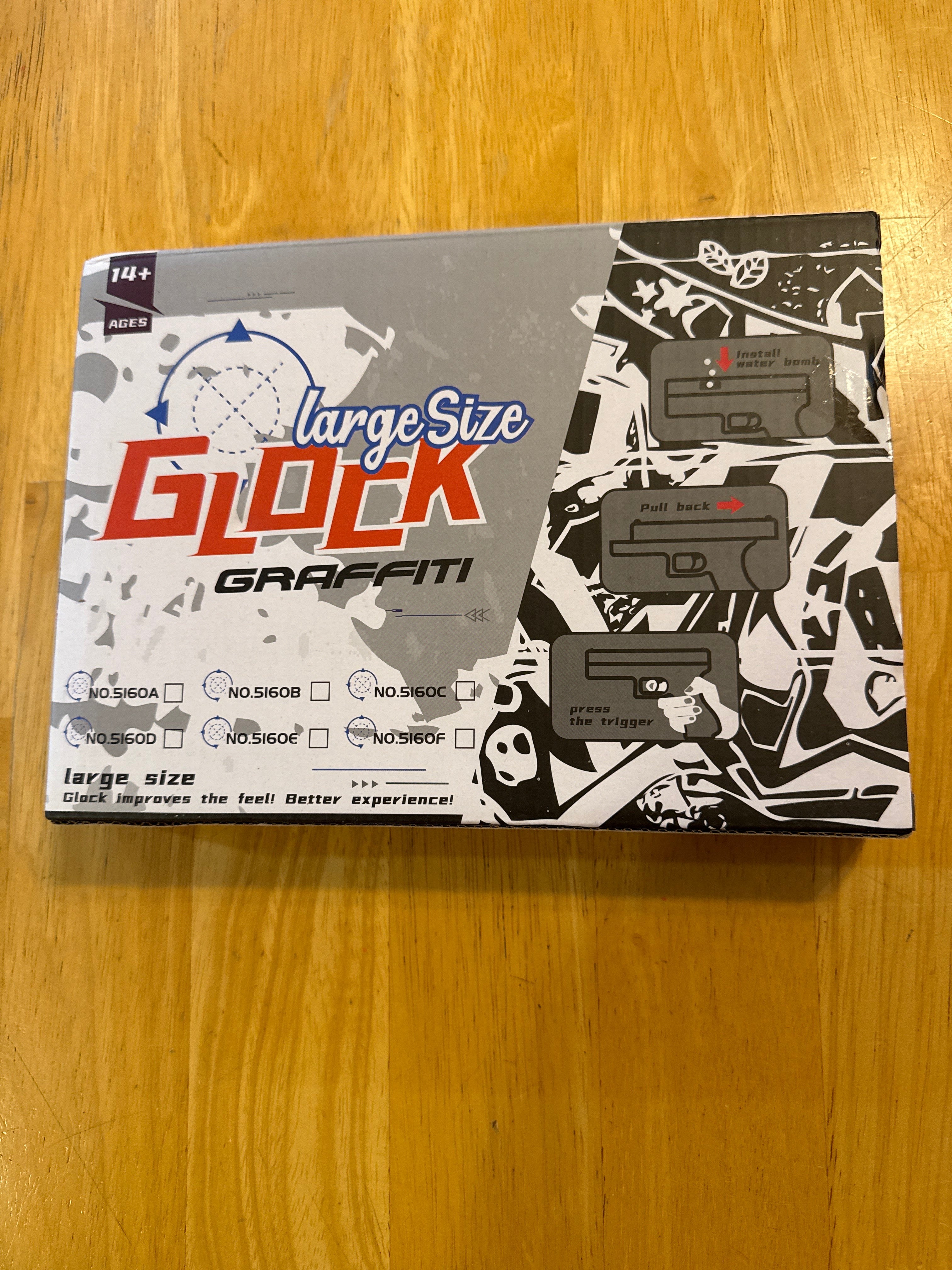 Glock Graffiti Toy Gun