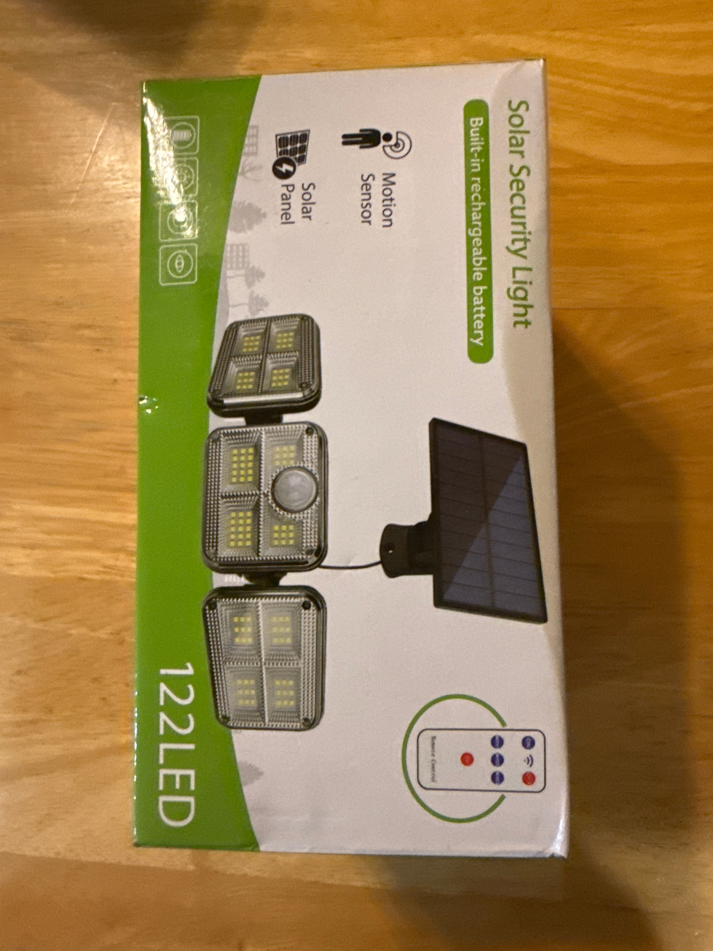 Solar Security Light