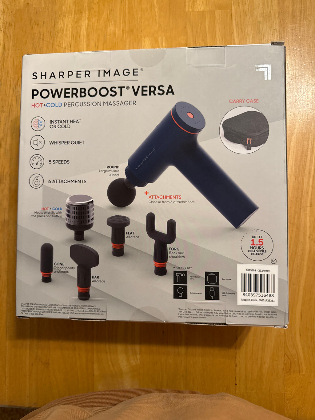 Sharper Image Powerboost Versa