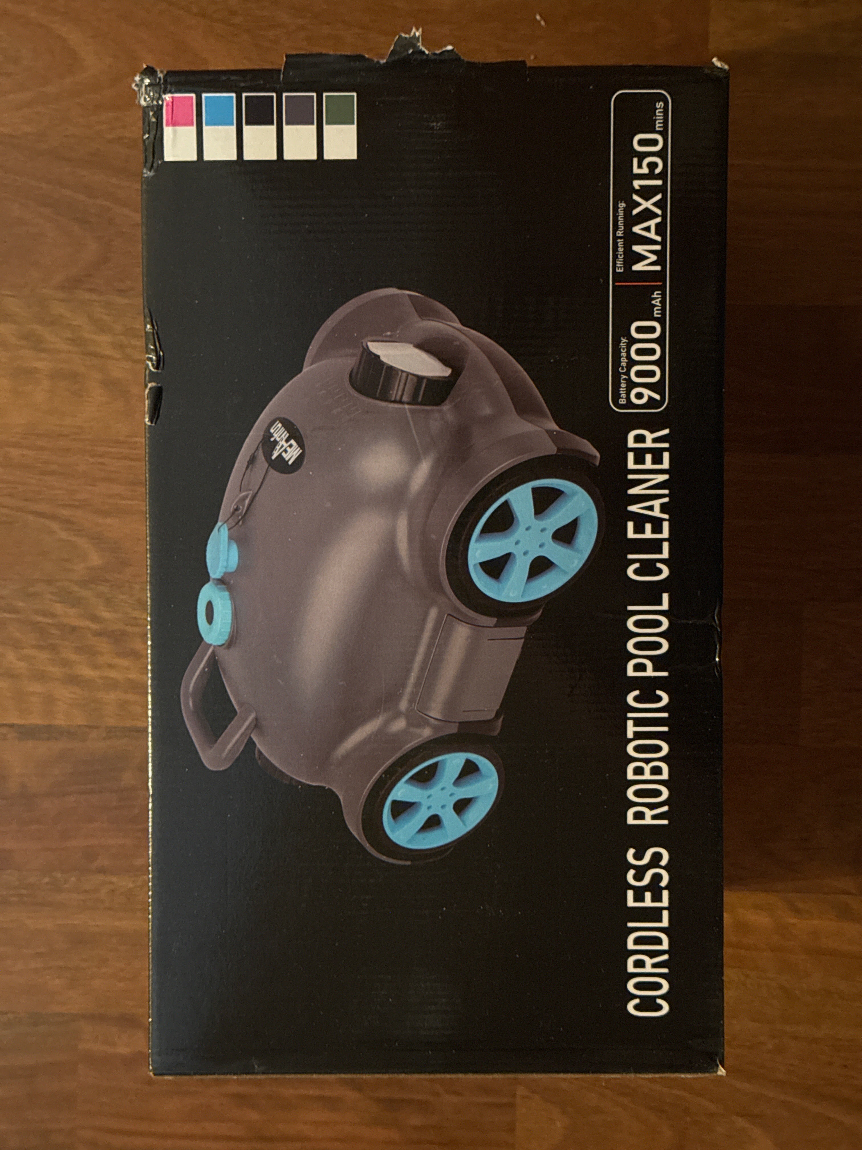 Cordless Robotic Pool Cleaner By MeanFun
