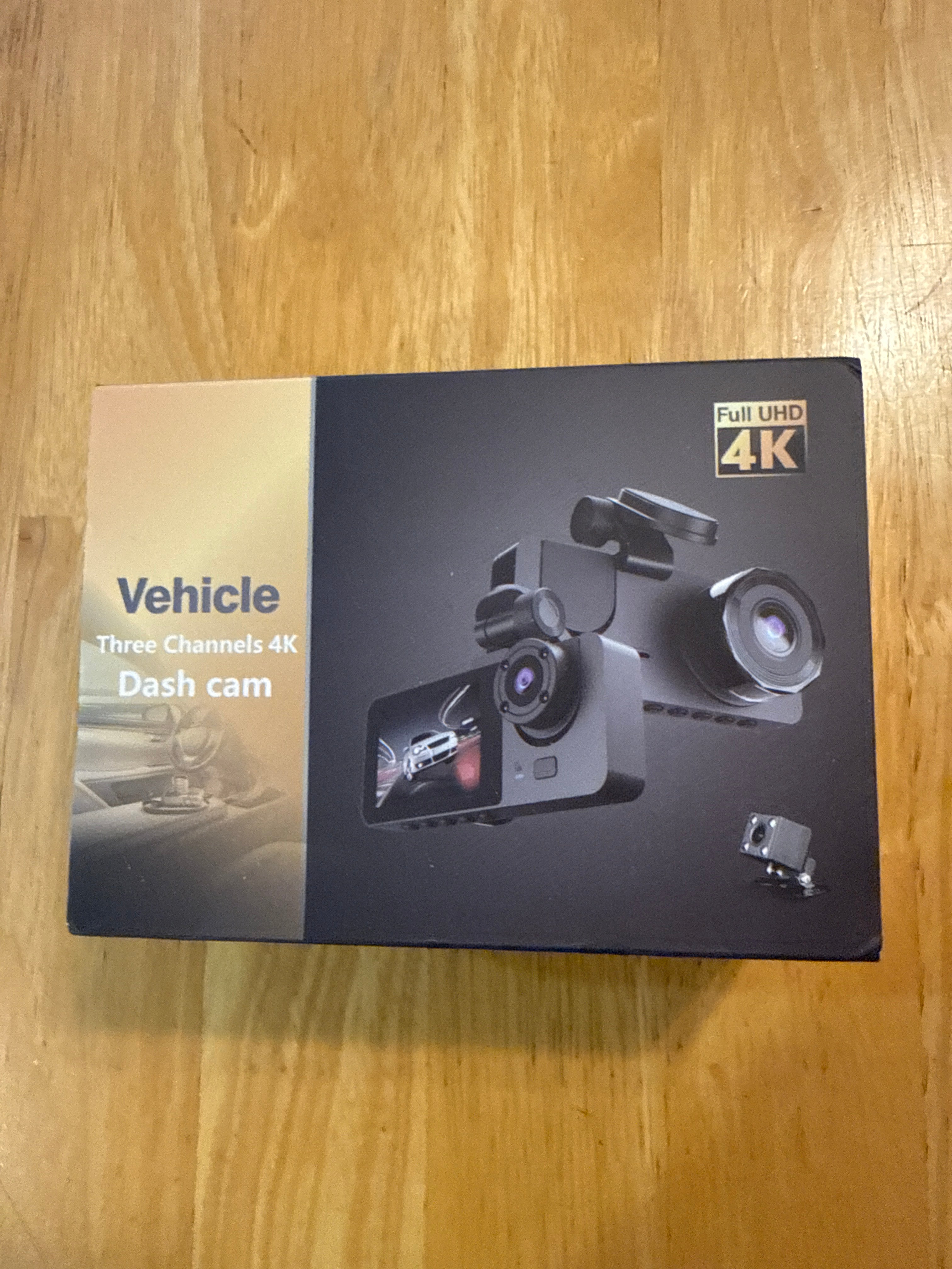 Vehicle Three Channels 4K Dash Cam