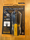 8 In 1 Screwdriver With Flashlight